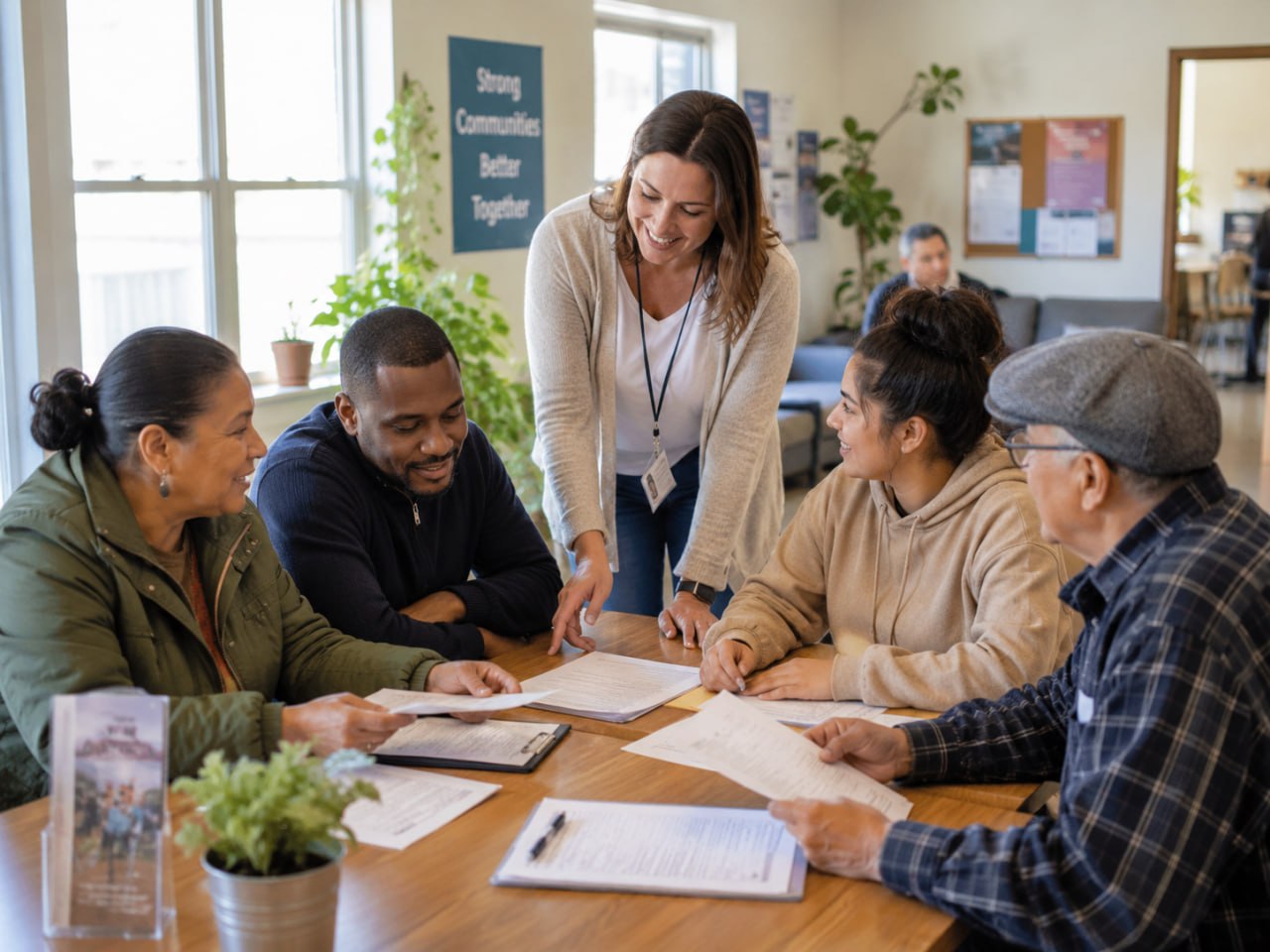 Community collaboration and meeting